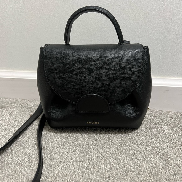 Polene Handbags - Polene Numero Un Nano - black